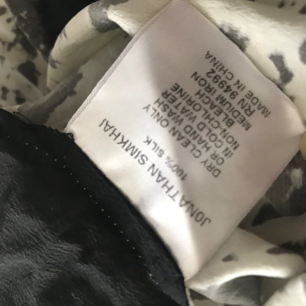 Johnathan Simkhai Printed Drawstring Straight Leg… - image 7